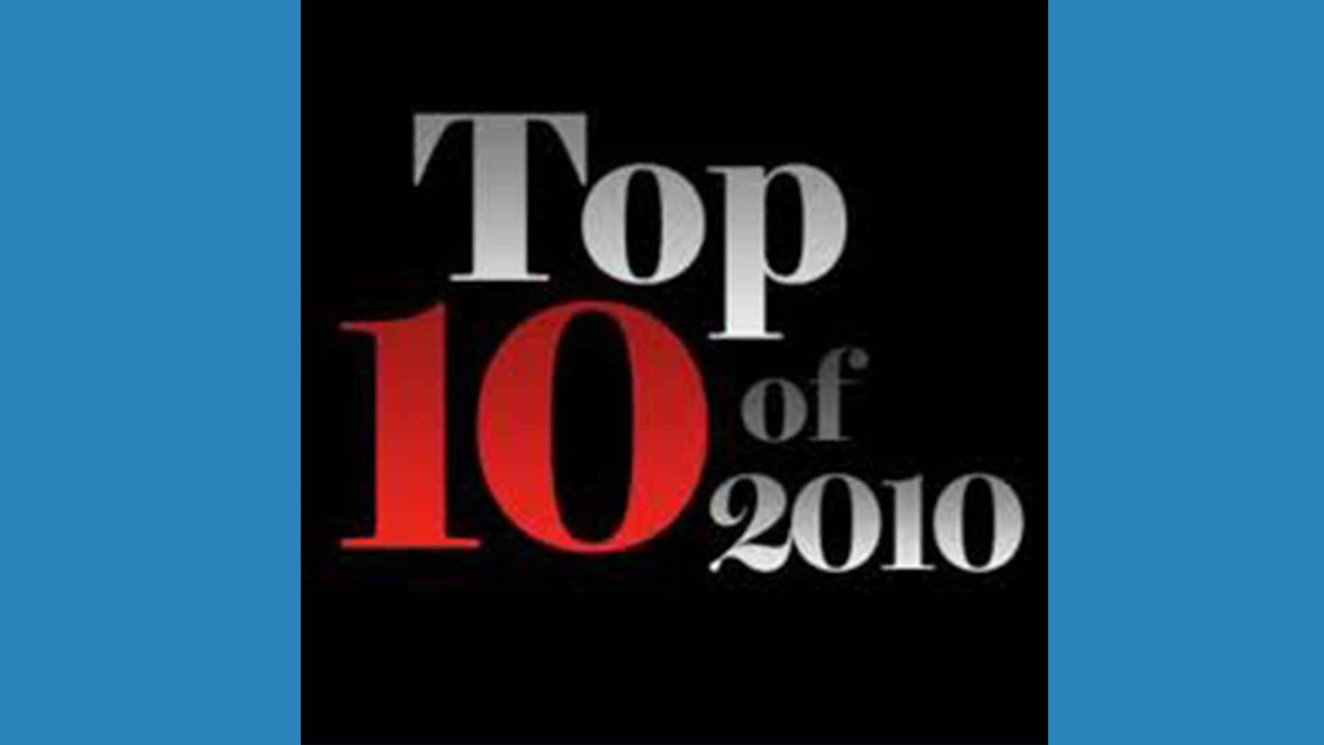 Top 10 List: Best Books of 2010