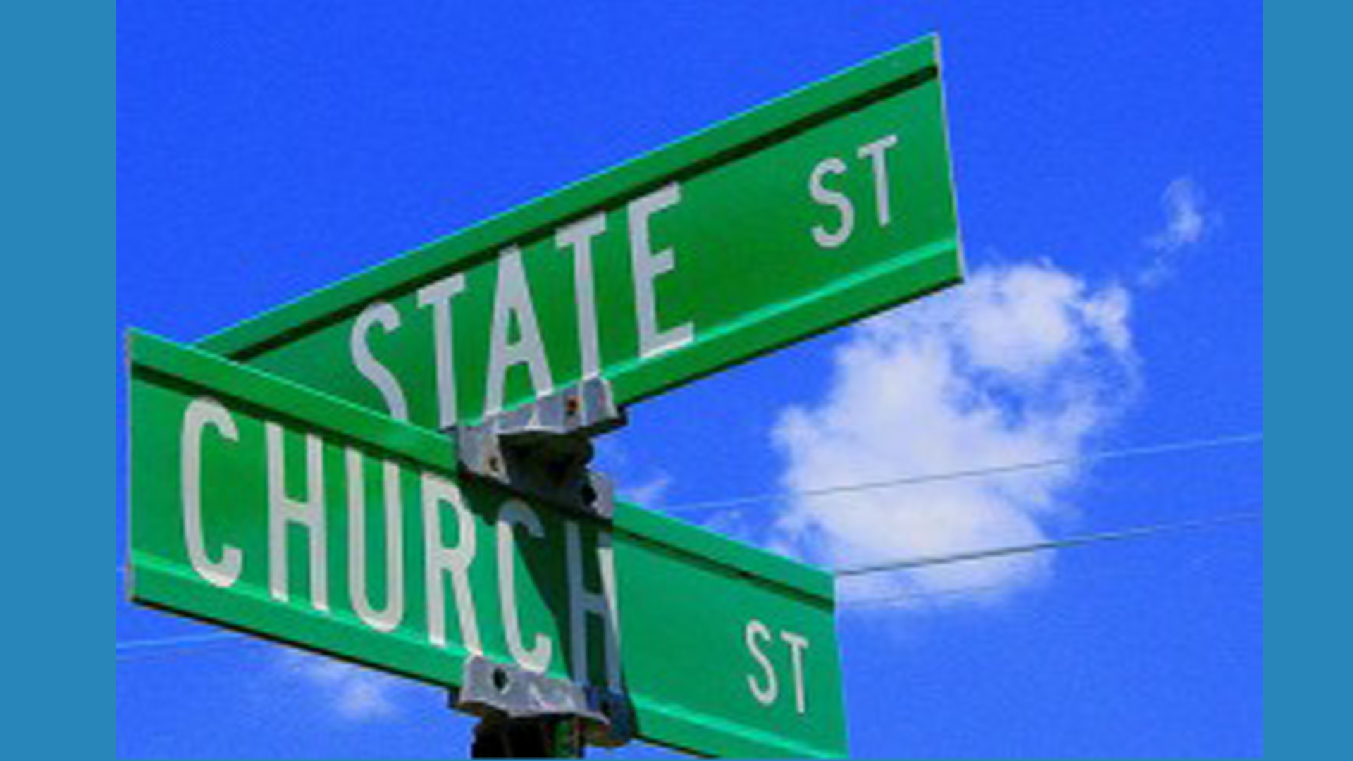 What’s Wrong with the Separation of Church & State?