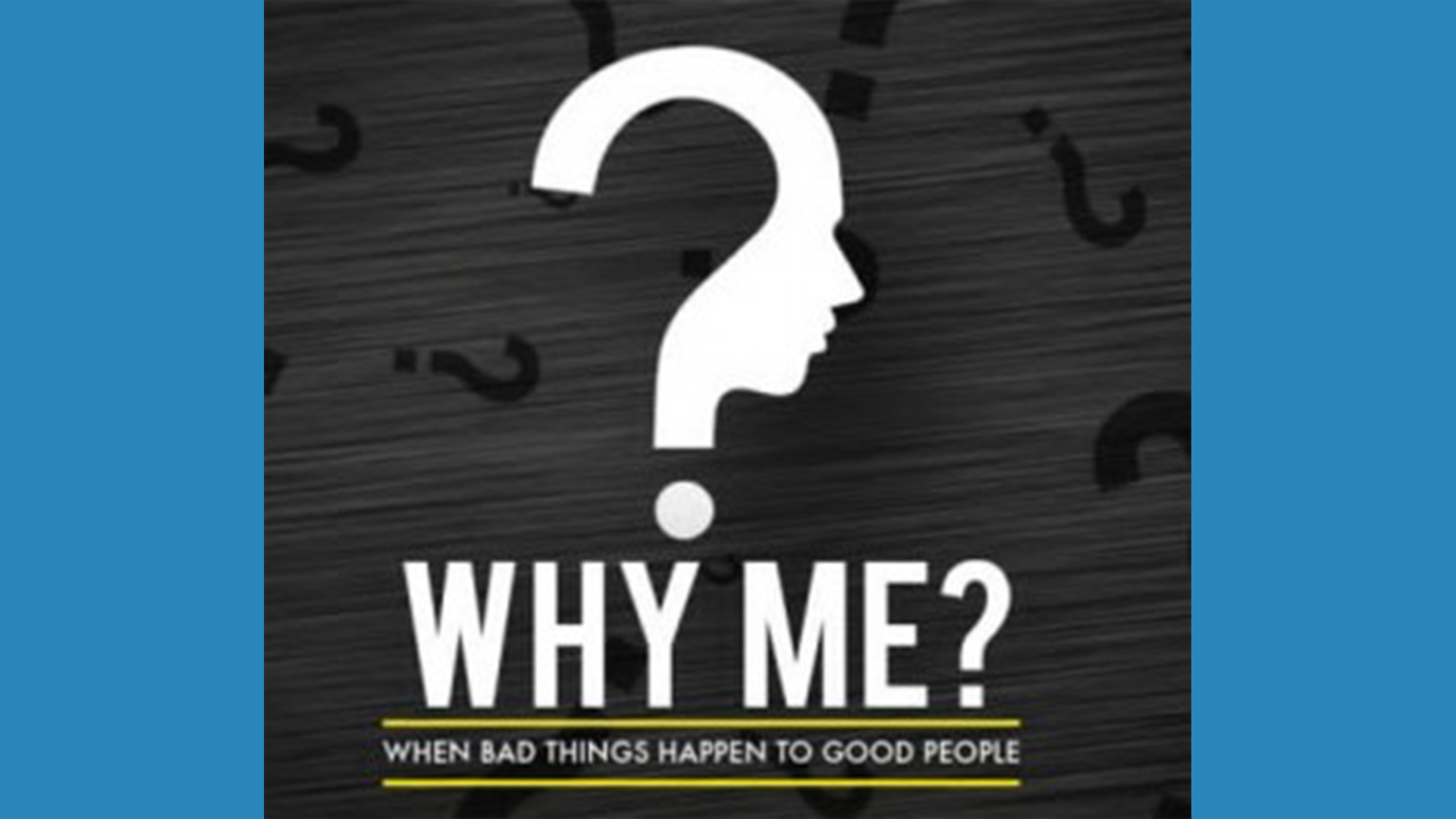 Good People, Bad Things, Why?