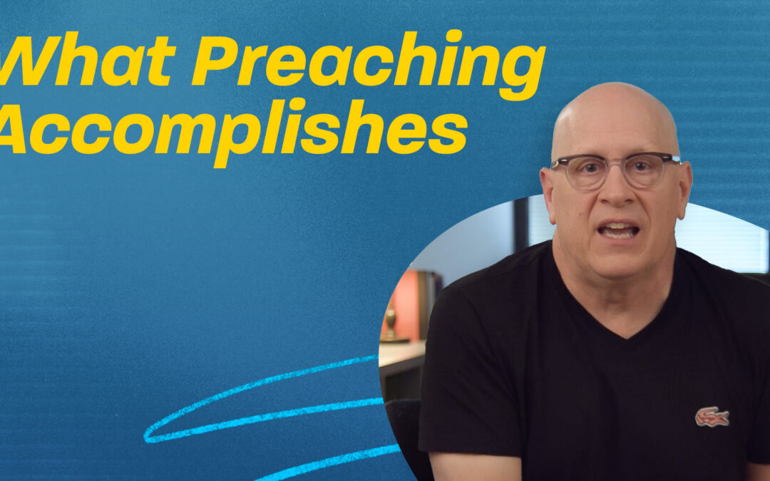 A Message for Preachers